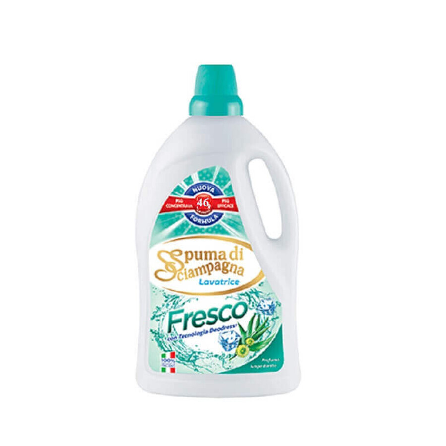 Detersivo liquido Fresco, 2530 ml, Spuma di Sciampagna