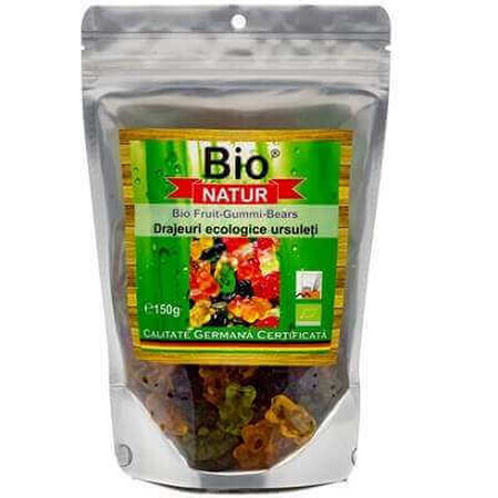 Biologische teddyberen, 150 g, Bio Natur