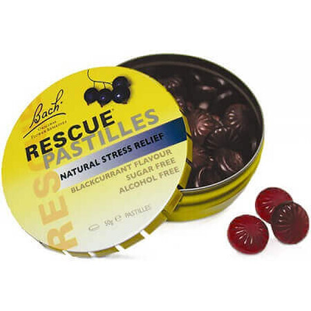 Gocce con aroma di ribes nero, 50 gr, Rescue Remedy