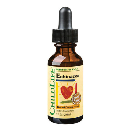 Echinacea children, orange flavour, 29.6 ml, Childlife Essentials