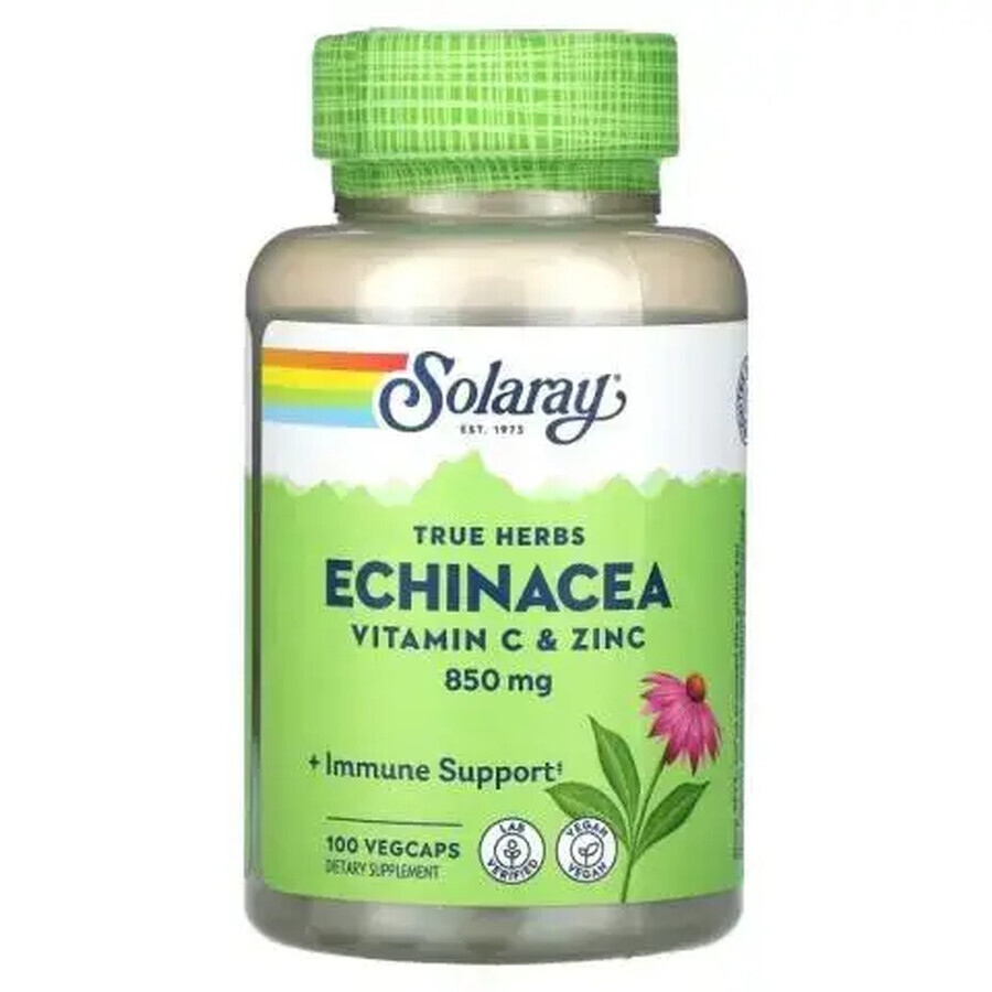 Echinacea, 100 capsules, Solaray