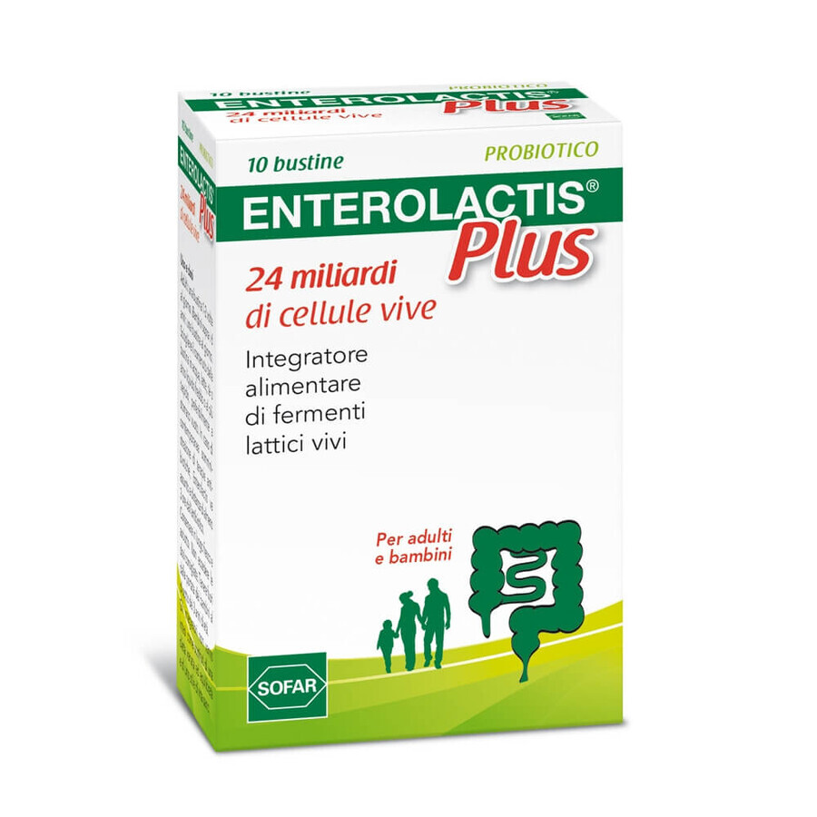 Enterolactis Plus, 10 sachets, Sofar