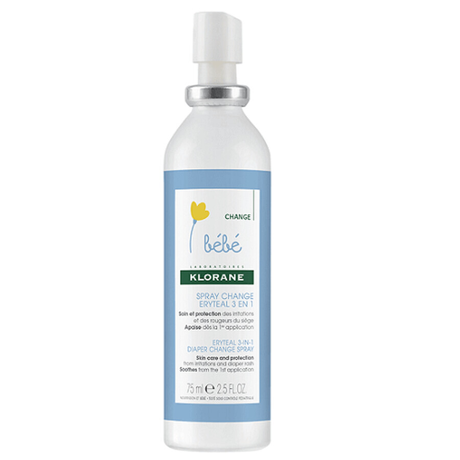 Eryteal spray 3 in 1, 75 ml, Klorane Bebe