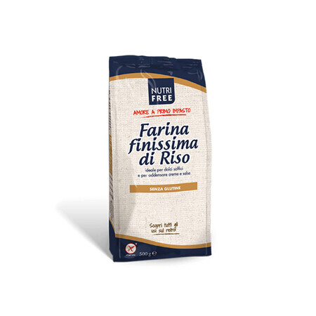 Farina Di Riso Finissima Senza Glutine NUTRIFREE 500g