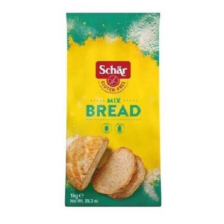 Farina per pane senza glutine Mix B, 1 kg, Schar