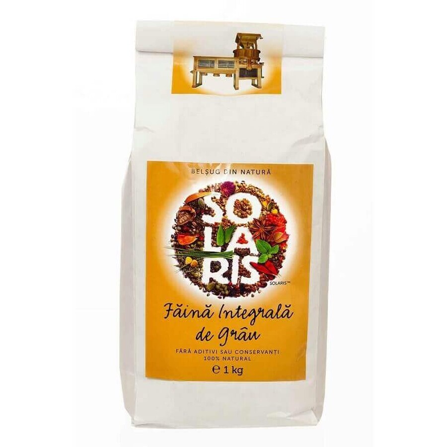 Whole wheat flour, 1 kg, Solaris