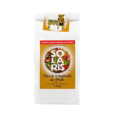 Whole wheat flour, 500 g, Solaris