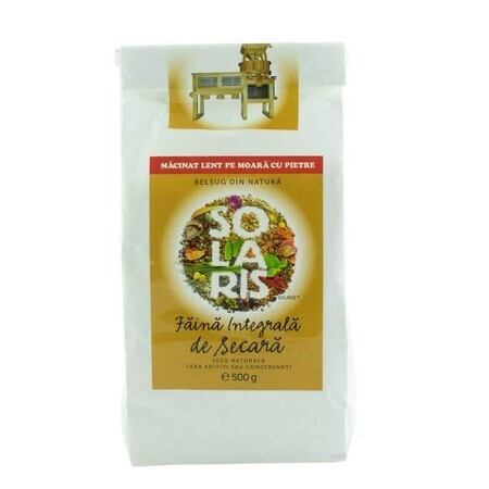 Farine complète de seigle, 500 g, Solaris