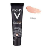 Vichy DermaBlend Fond de ten corector cu actiune de nivelare 16h SPF25  3D Correction, Nuanta 30 Beige, 30 ml