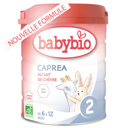 Formula 2 Lapte de Captra, 800 gr, BabyBio