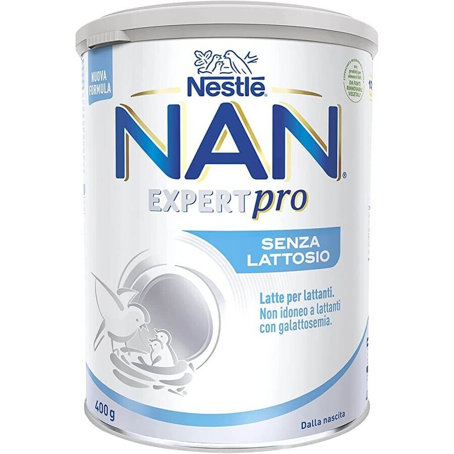 Nan laktosefreie Milchnahrung, +0 Monate, 400 g, Nestlé