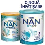 Nan 3 OptiPro Premium Formula, +12 Monate, 800 g, Nestlé