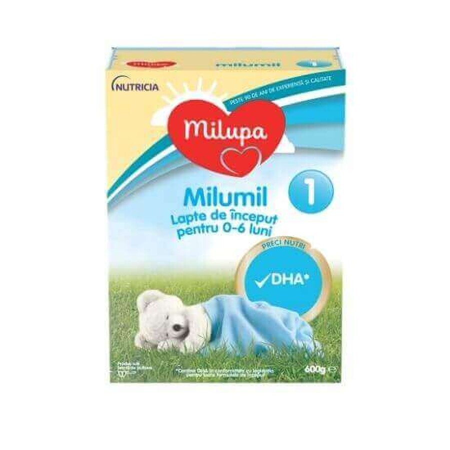 Latte starter Milumil PreciNutri, 0-6 mesi, 600 g, Milupa