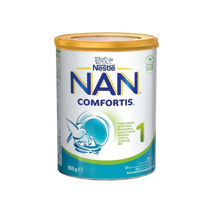 NAN COMFORTIS 1 leche maternizada en polvo, desde el nacimiento, 800 g, Nestlé