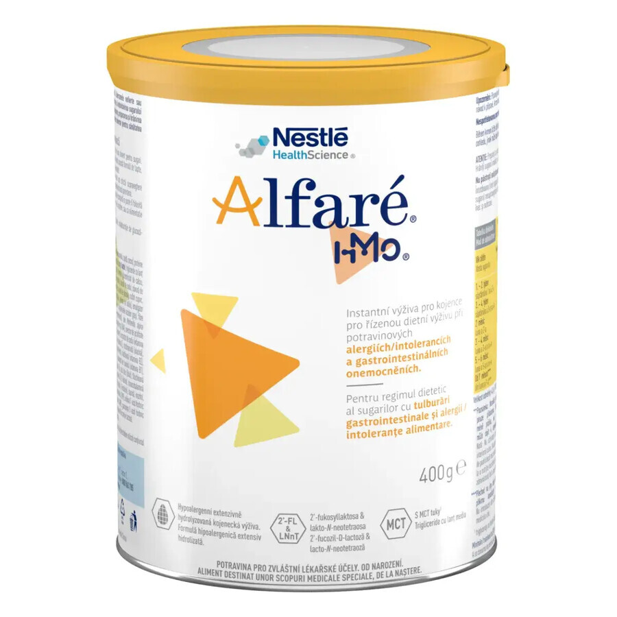 Lait spécial pour le traitement diététique des allergies Alfare, 400 g, Nestlé