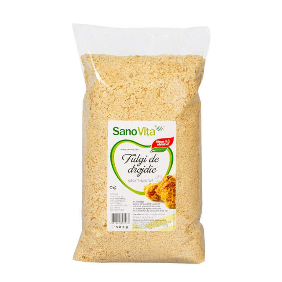 Droge gistvlokken, 500 gr, Sanovita