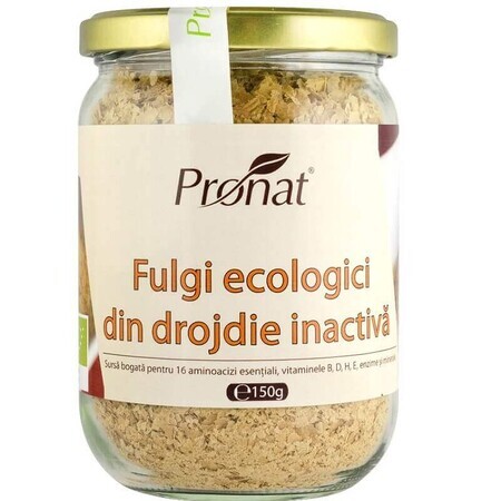 Fiocchi ecologici da lievito inattivo, 150 g, Pronat