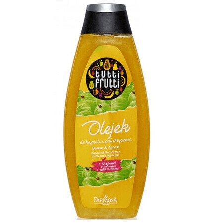 Gel doccia Banana e Agrise Tutti Frutti, 425 ml, Farmona