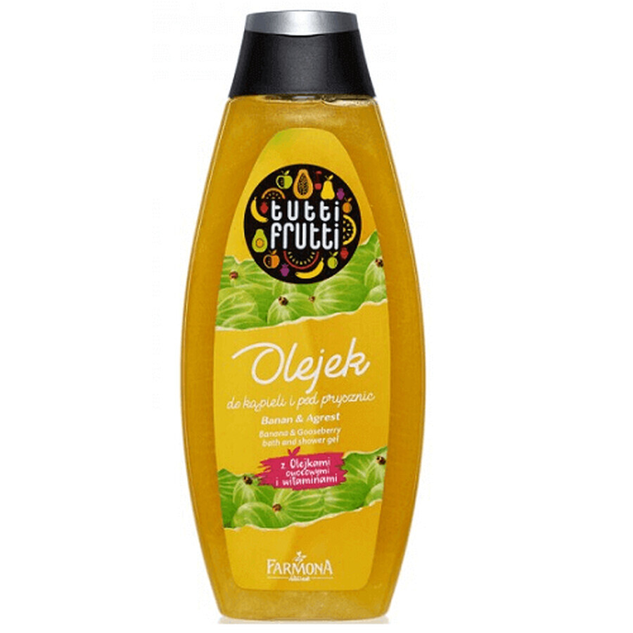 Gel doccia Banana e Agrise Tutti Frutti, 425 ml, Farmona