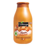 Moisturising shower gel with milk and caramel flavour, 250 ml, Cottage