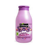 Moisturising shower gel with milk and extract of Violet and Pink Praline, 250 ml, Cottage