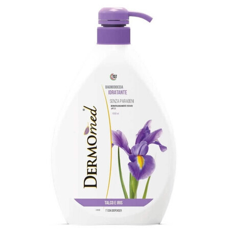 Shower Gel, Talc and Iris, 1000 ml, Dermomed