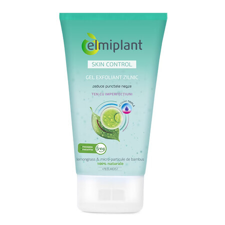 Gel esfoliante quotidiano, Skin Control, 150 ml, Elmiplant