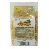 Candied ginger cubes, 100 g, Herbal Sana