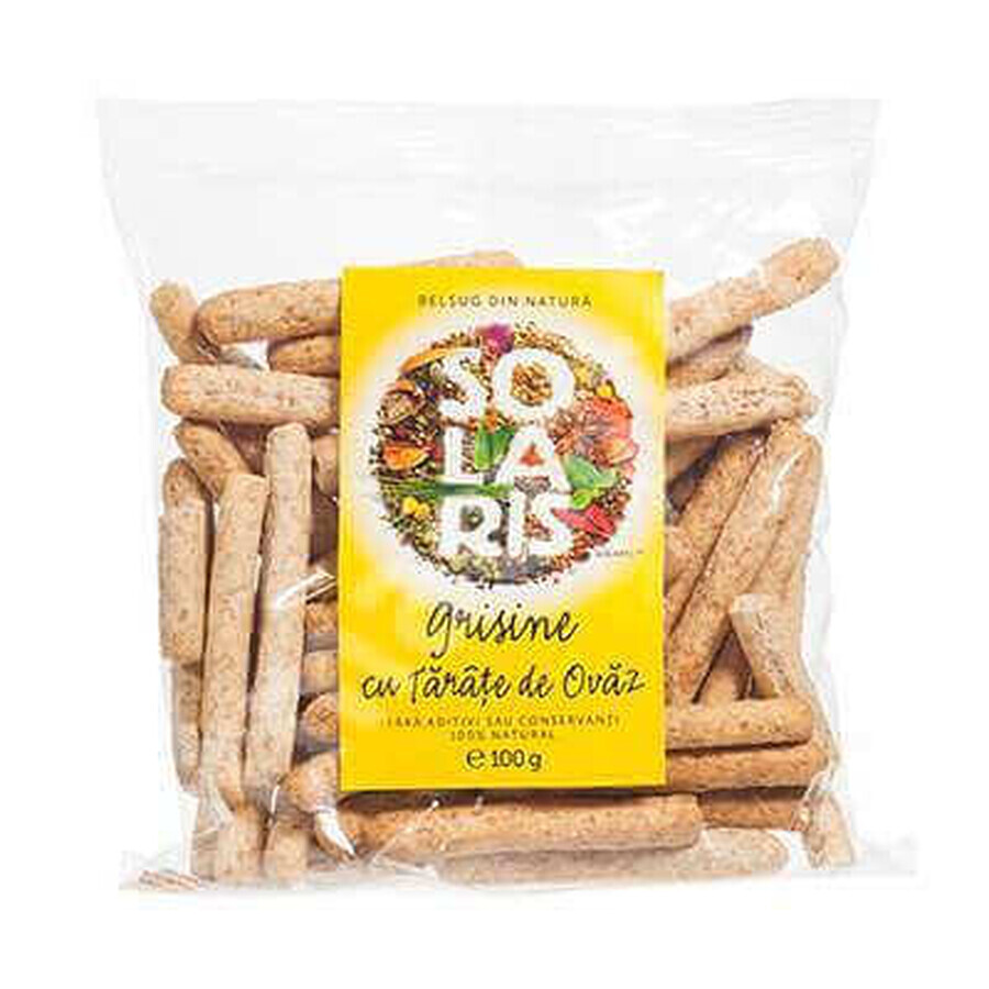 Grissini con crusca d'avena, 100 g, Solaris