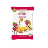 Crunchy snack with bananas and strawberries Organic, 30 gr, Freche Freunde