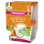 Plasmon La Merenda Dei Bambini Pera Yogurt 2x120g