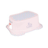 Alzata antiscivolo per lavello Little Bunnies, rosa, Tega Baby