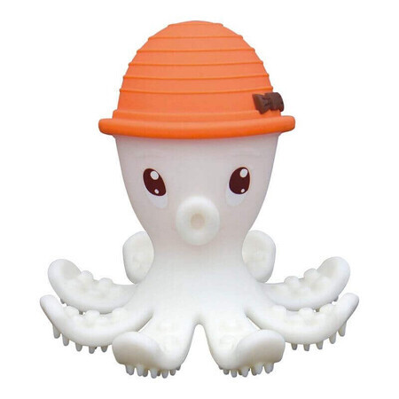 Anello in gomma di silicone Octopus Orange, Mombella