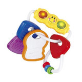 Cheite coloured silicone teething toy with lights, Hola