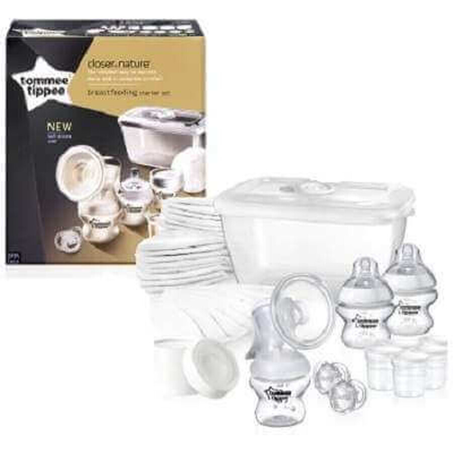 Kit per l'allattamento Closer to Nature, Tomme Tippee