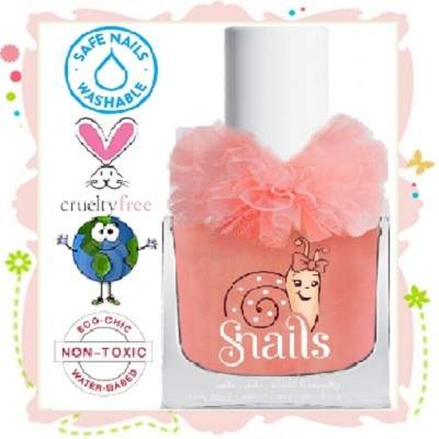 Nail polish for children Ballerine, 10.5ml, Snails