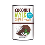 Organic low fat coconut milk, 400 ml, Smart Organic