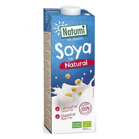 Natural soy milk, 1 L, Natumi