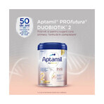 Latte in polvere Aptamil ProFutura 2 Duo Biotik, 6-12 mesi, 800 g, Nutricia