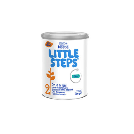 Little Steps 2 latte di proseguimento in polvere, 6-12 mesi, 400 g, Nestlé