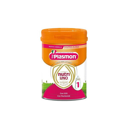 Lait en poudre, NutriUno 1, +1 mois, 750 g, Plasmon