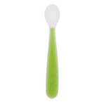 Green silicone spoon, +6 months, Chicco