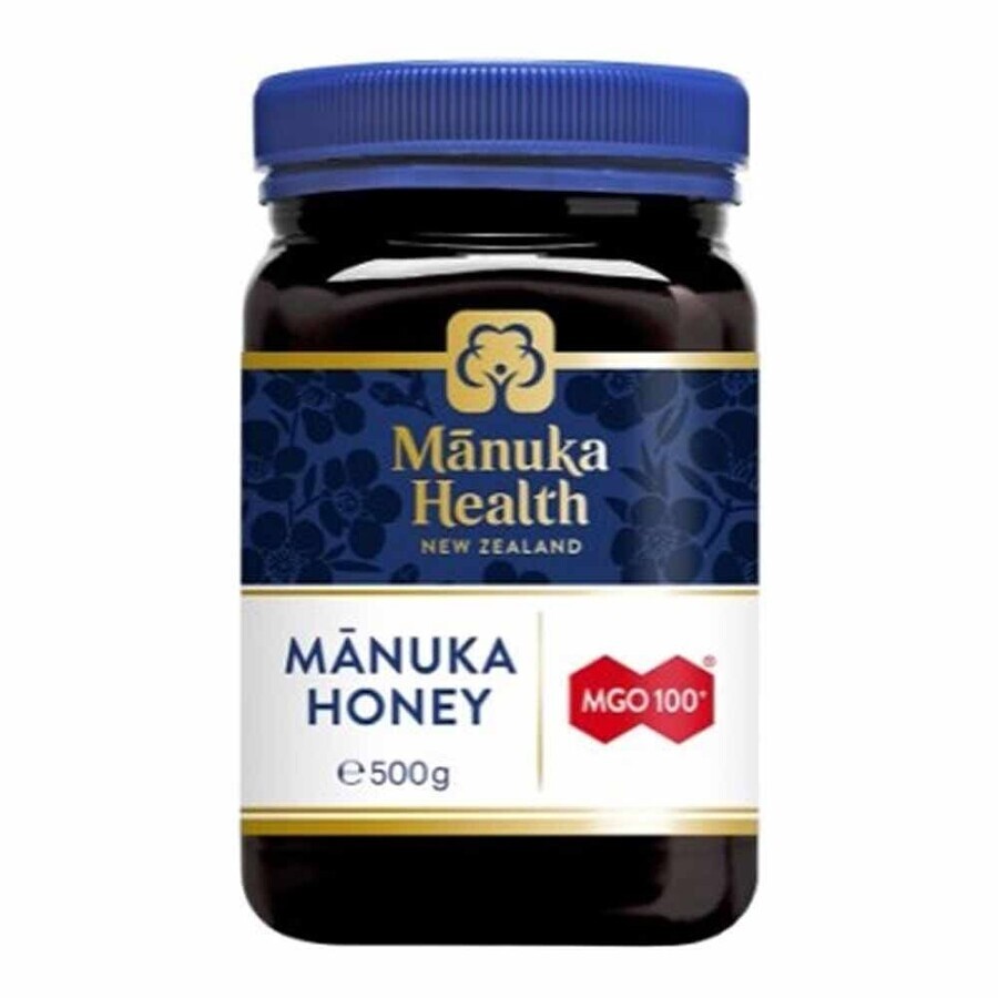 Manuka Health Miele di Manuka MGO 100+ ad Attività Antibatterica, 500g