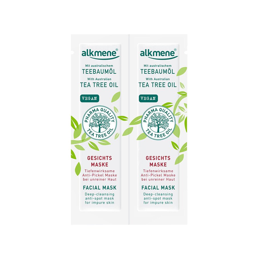 Maschera viso, 2x6 ml, Alkmene