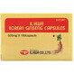 Capsule con polvere di radice di ginseng coreano 500mg, 50 capsule, Ilhwa