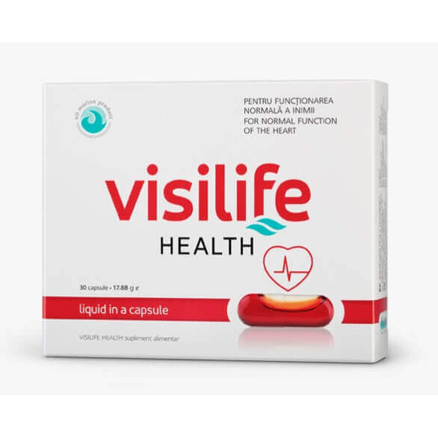 Capsules for normal heart function, 30 capsules, Visilife Health