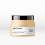 Maschera professionale per ristrutturare i capelli secchi e danneggiati, Absolut Repair, 500 ml, Loreal Professionnel