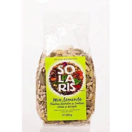 Zonnebloem- en pompoenpittenmix, 150 g, Solaris