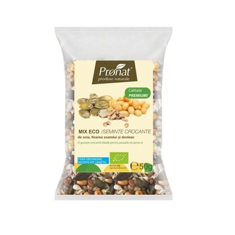 Mix di semi croccanti biologici, 50 gr, Pronat