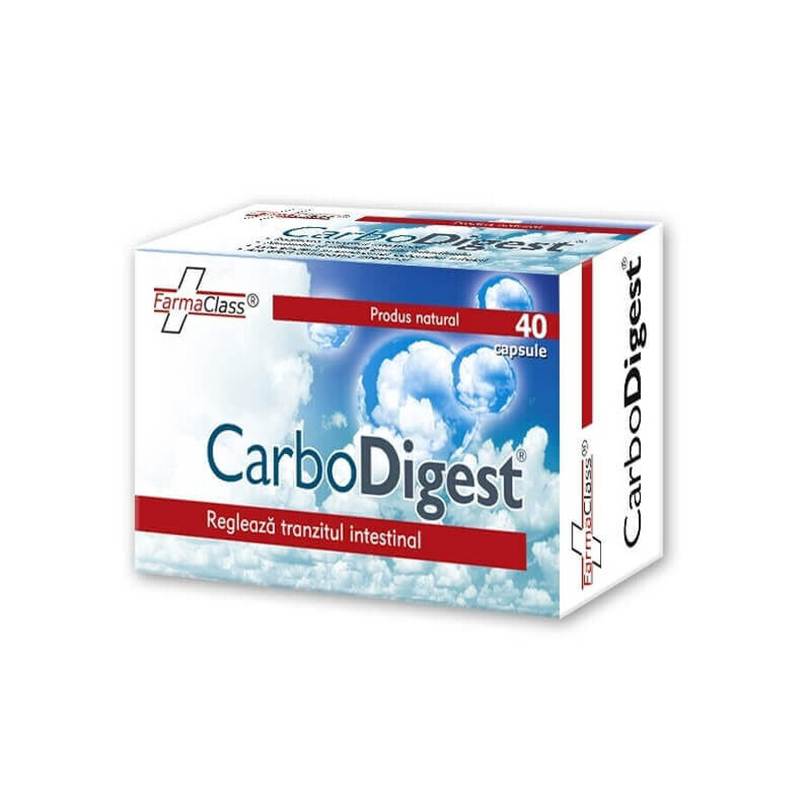 Carbodigest, 40 capsule, FarmaClass